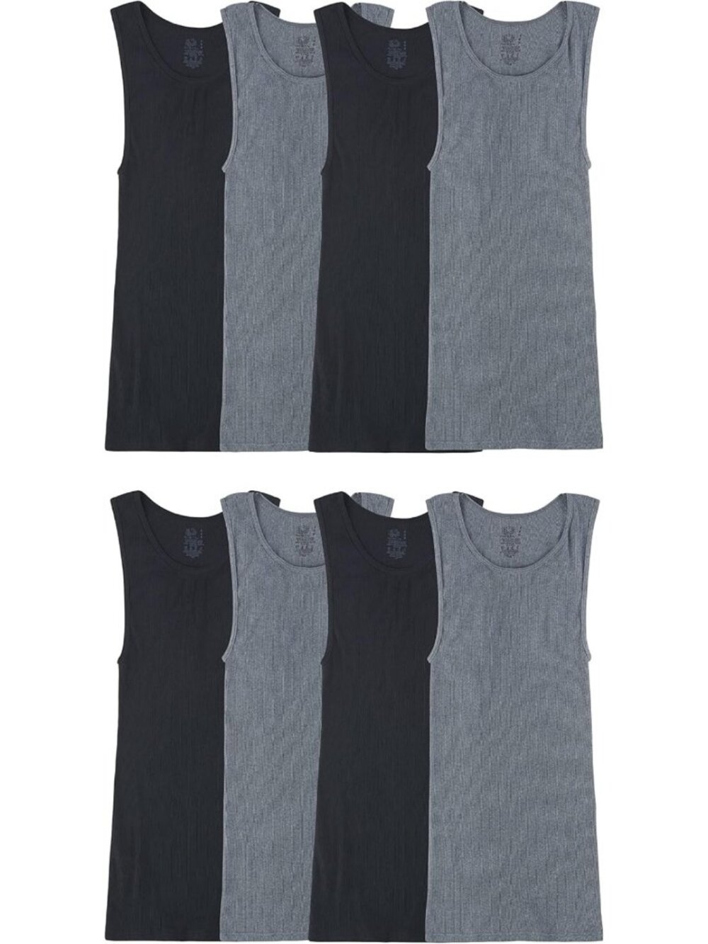 Men's Sleeveless Moisture-Wicking Tank Top - Tag-Free Comfort, Activewear